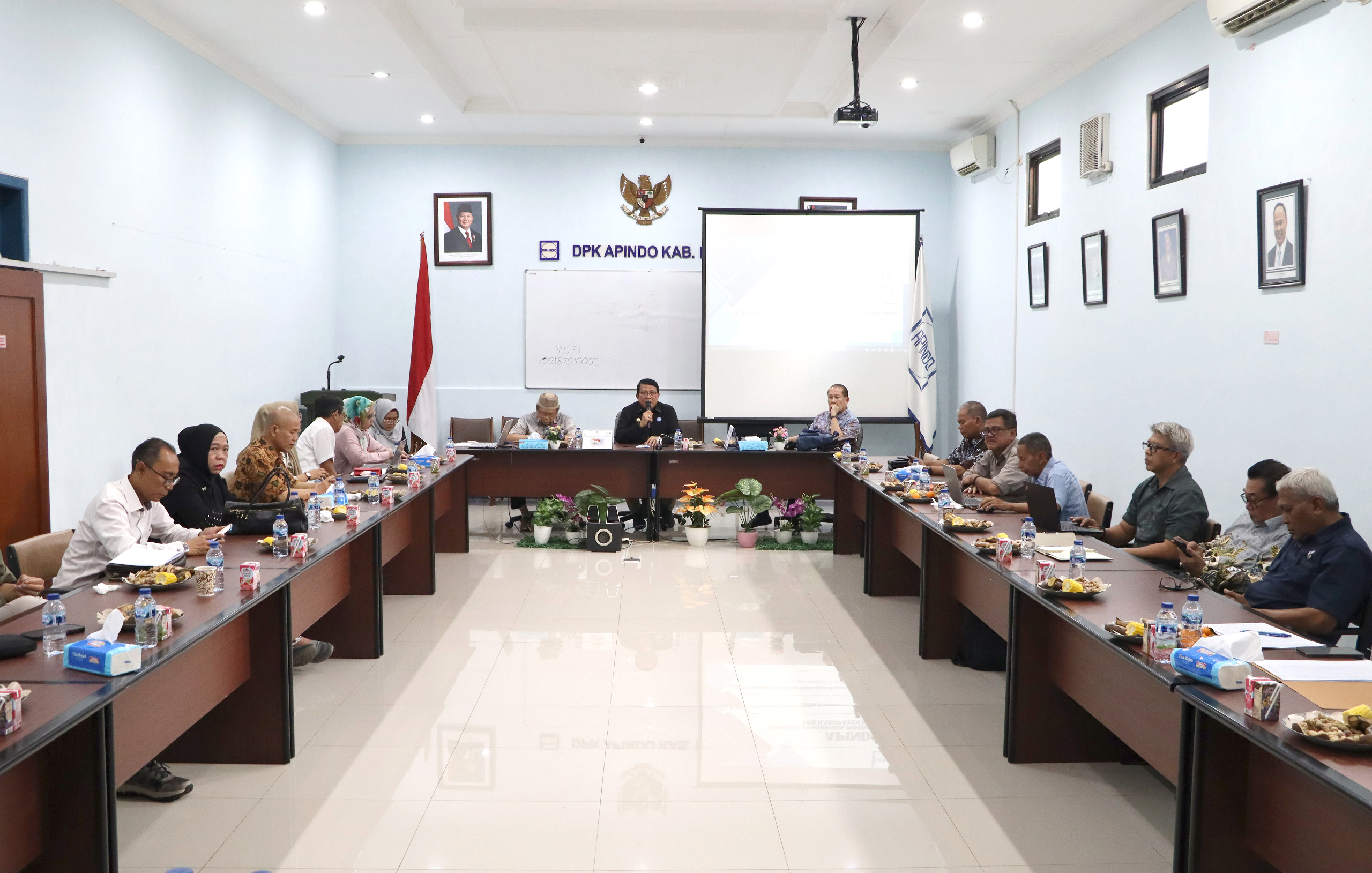 Acara Rapat Kerja Pengurus DPK APINDO Kabupaten Bogor